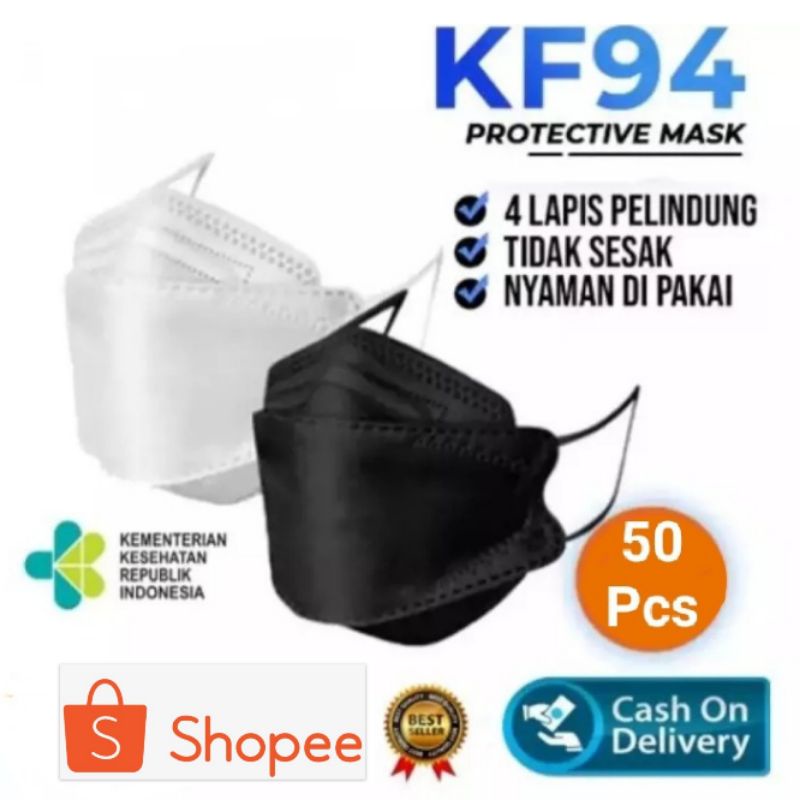 Masker KF94 Korea isi 50pcs