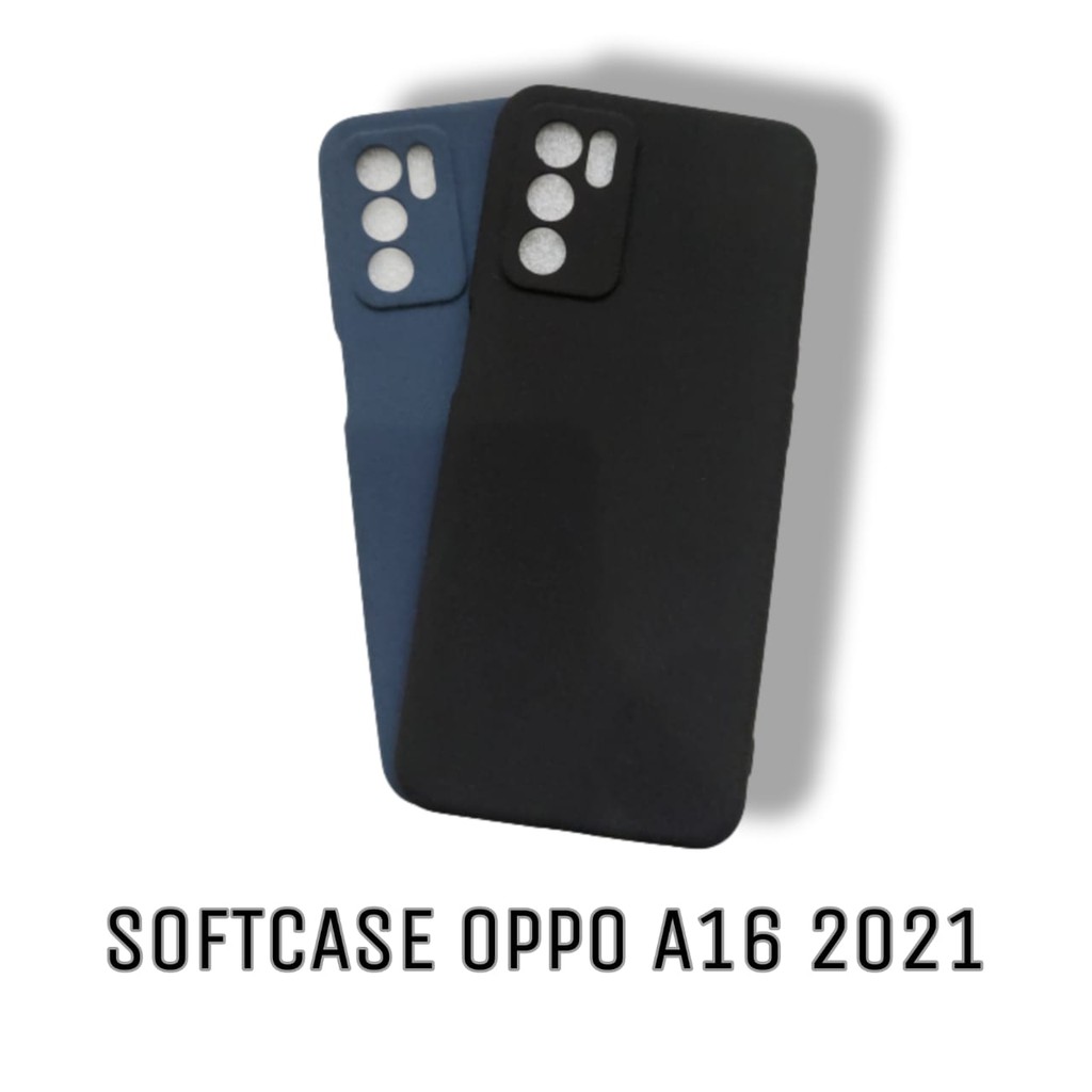 Case OPPO A16 Softcase Matte Sandstone Anti Fingerprint Cover Ultra Thin For Casing Handphone