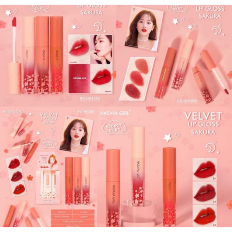 LIP GLOSS HASAYA GIRL VELVET SAKURA