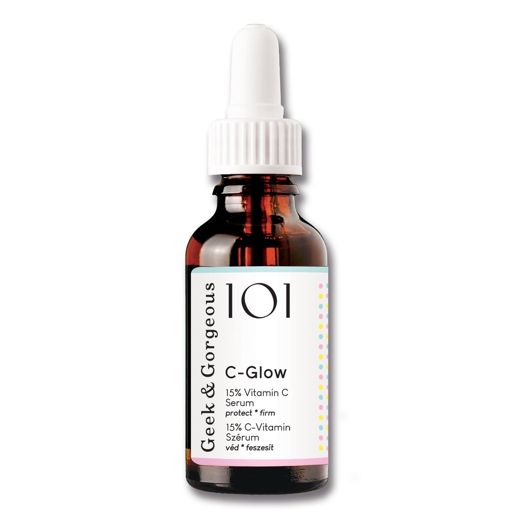 Geek & Gorgeous 101 C-Glow 30ml - 15% Vitamin C Ascorbic Acid