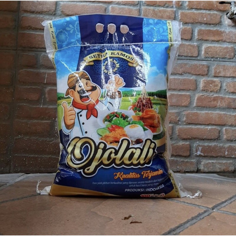 BERAS OJOLALI BERAS RAMOS PULEN KUALITAS PREMIUM BERAS 5 KG
