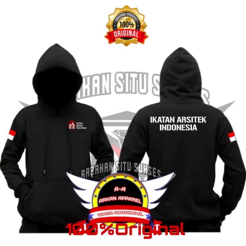 SWEATER HOODIE IKATAN ARSITEK INDONESIA JAKET ARSITEK