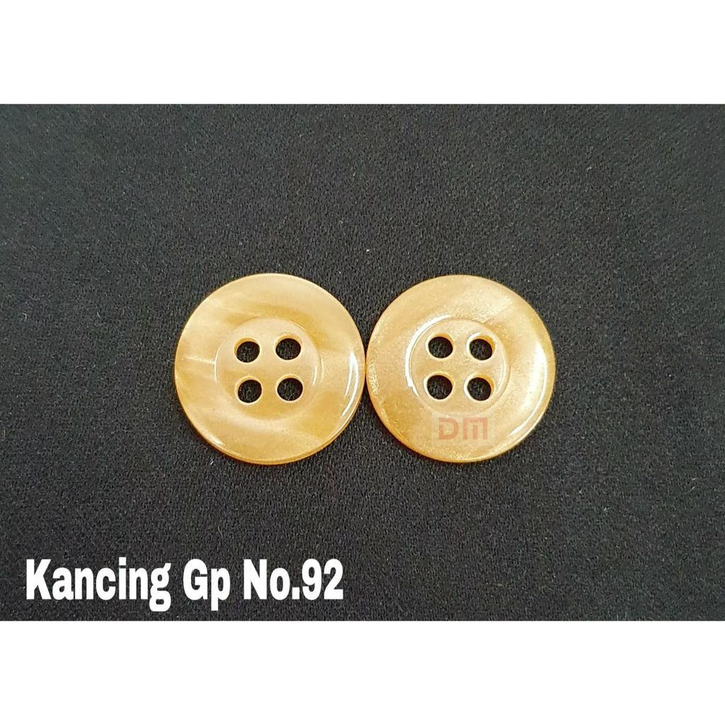 Kancing Jas/ Blazer Warna lubang empat #92