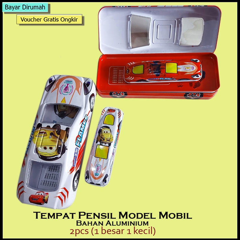 Pencil Case Kotak Tempat Pensil Mobil