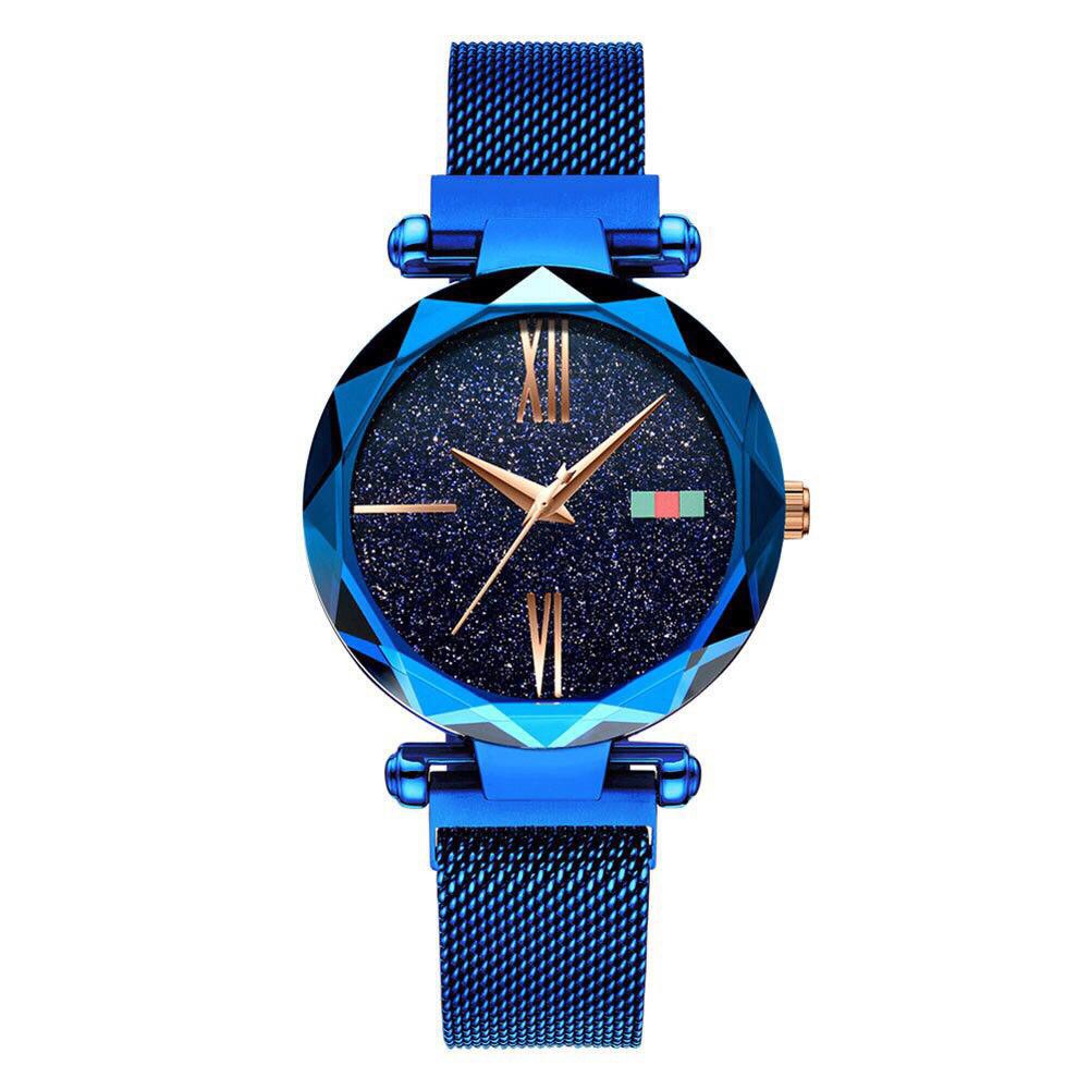 {Lav - J148} Jam Tangan Wanita Magnet Tali Rantai / Arloji / Jam Analog / Jam Mewah-6