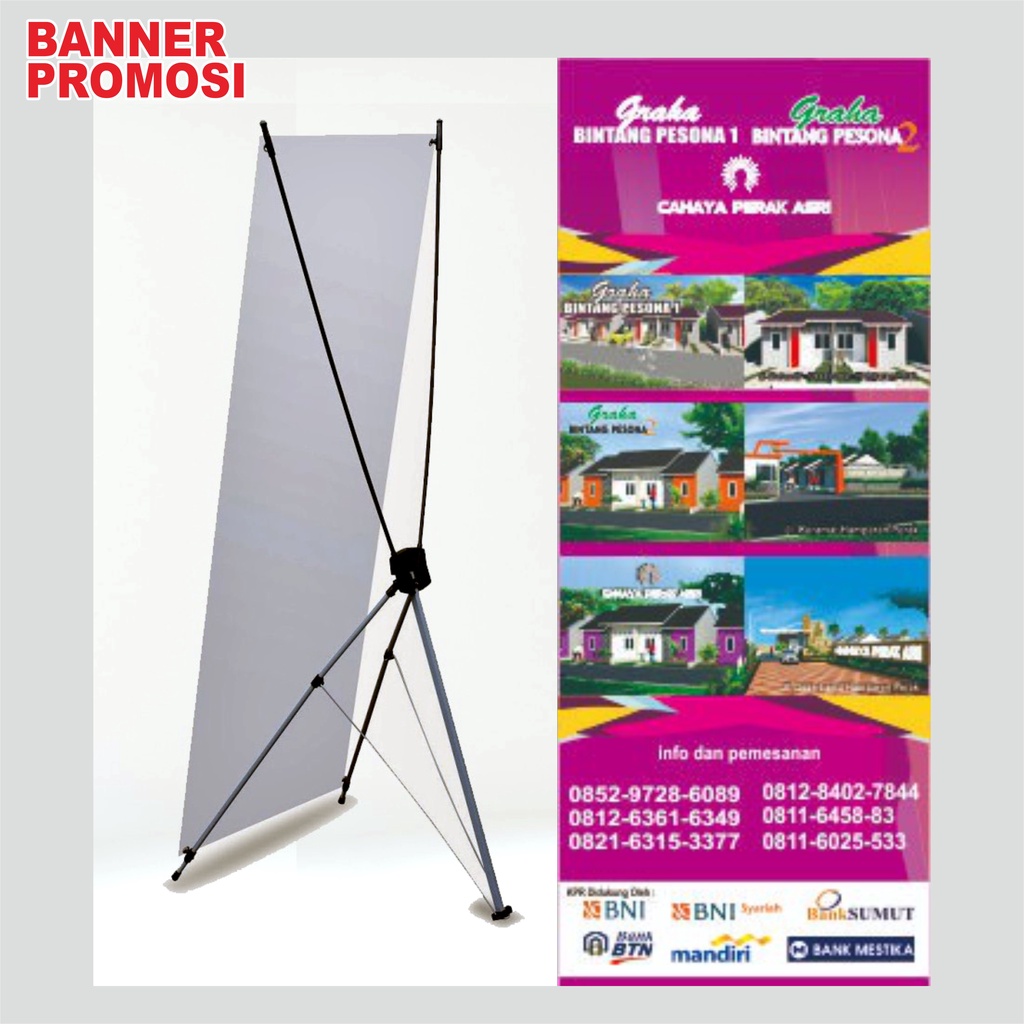 Jual Cetak Banner Promosi X Y Banner Shopee Indonesia