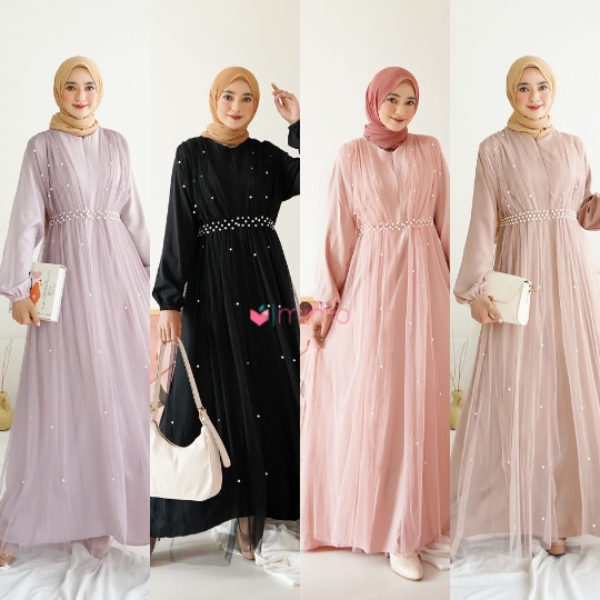 Anzani Pearl Long Dress (Ramadhan/Lebaran Collections)