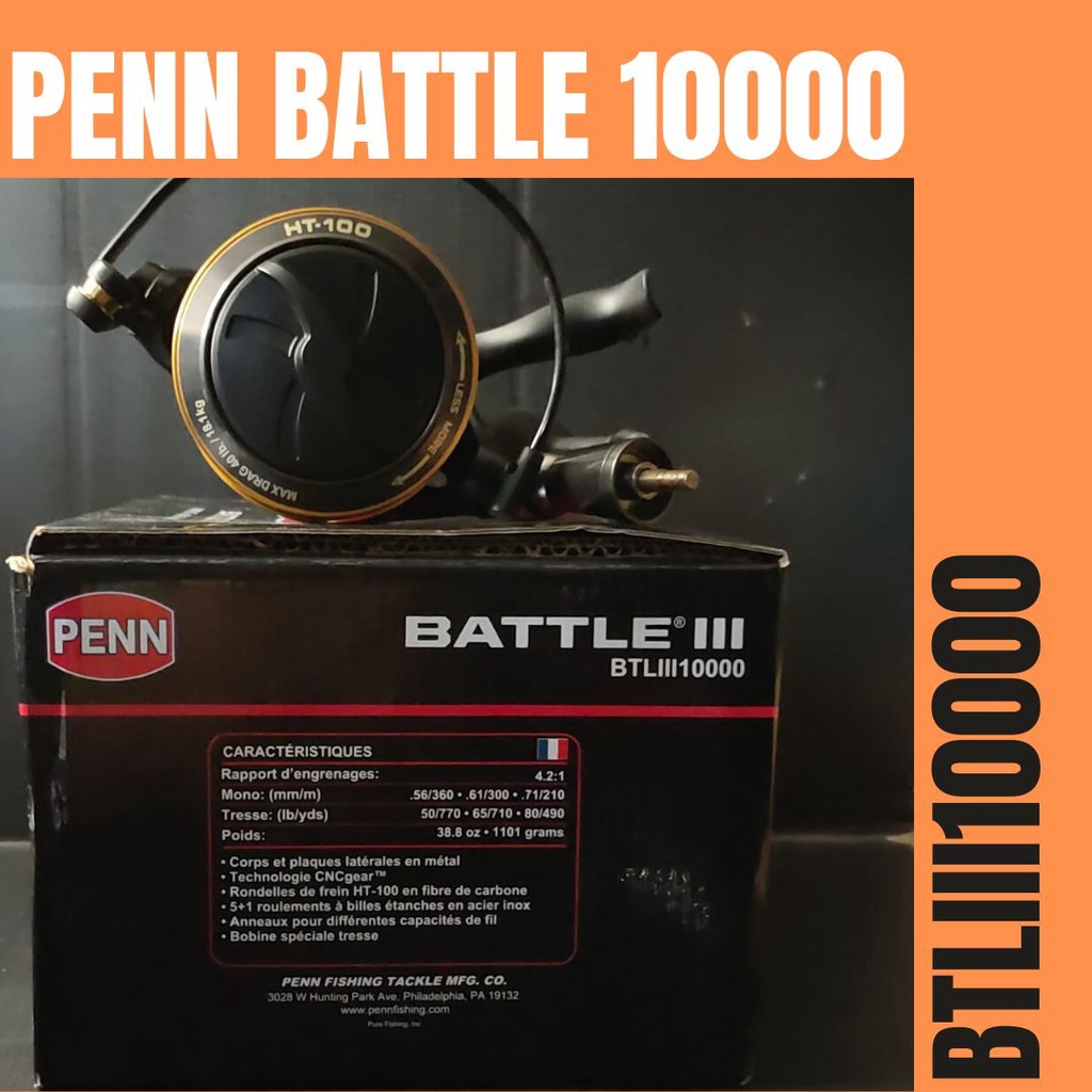 Harga Penn Battle Iii 10000 Terbaru Februari 2024