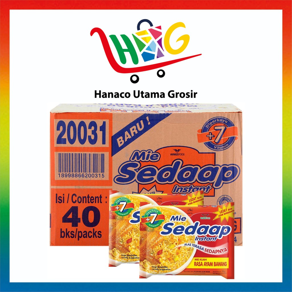 Mie Sedaap Ayam Bawang 70 gr