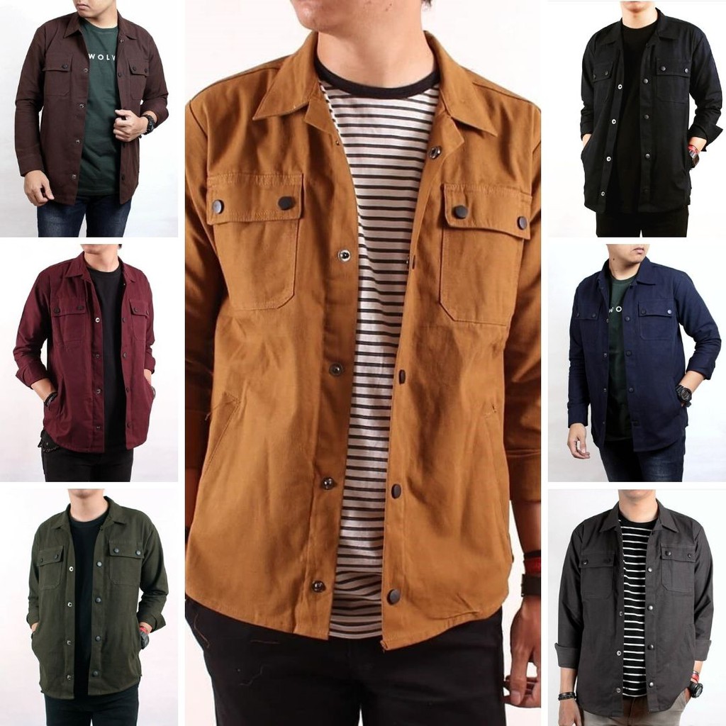 [COD] Jaket trucker big size | jaket field semi parka | jaket hangout