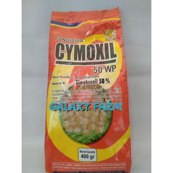 CYMOXIL 50wp fungisida SIMOKSANIL 50% 400GR