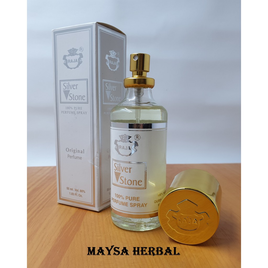 Silver Stone by Raja Qurbani KSA | 55 ml | Original Ahlan Raja