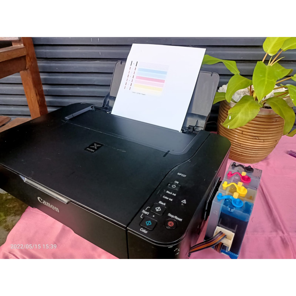 PRINTER CANON MP237 PRINT SCAN COPY modif infus