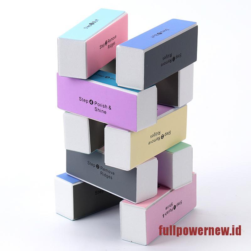 【COD】5Pcs 4 Ways Buffing Files Pedicure Manicure Polish Buffing Block Nail File Tools