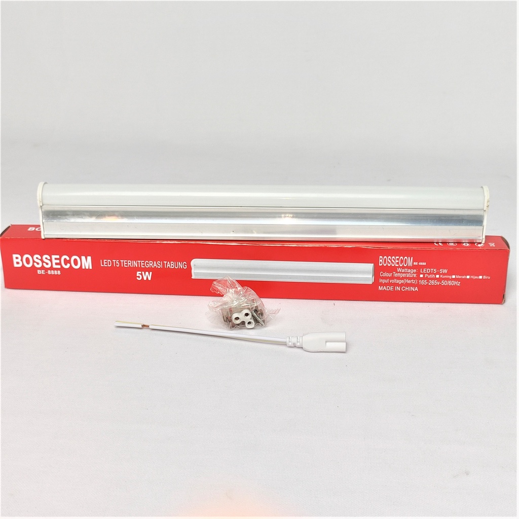 Bossecom lampu LED T5 5W- BE 8888