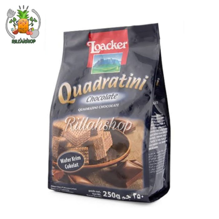 

Loacker Wafer Quadratini Coklat 125g