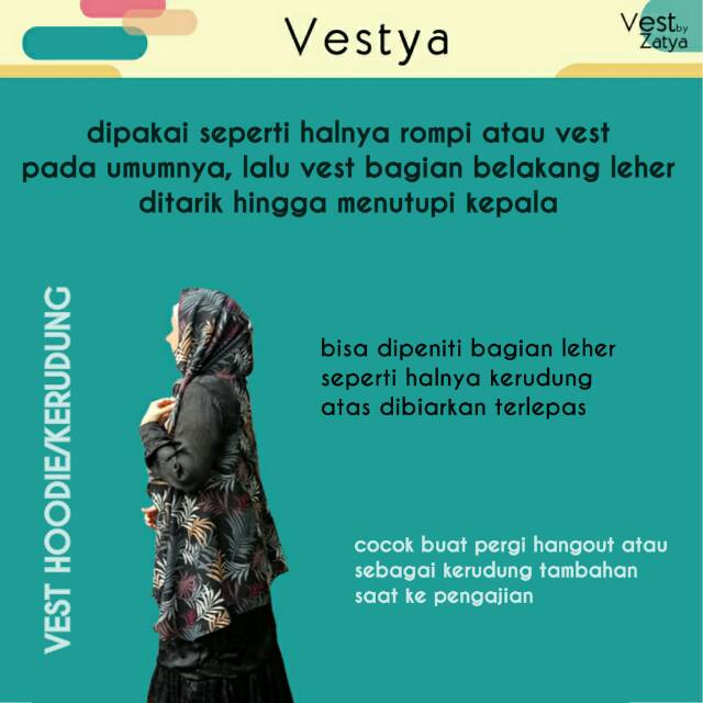 Rompi Vest Multi Variasi - Warna Polos