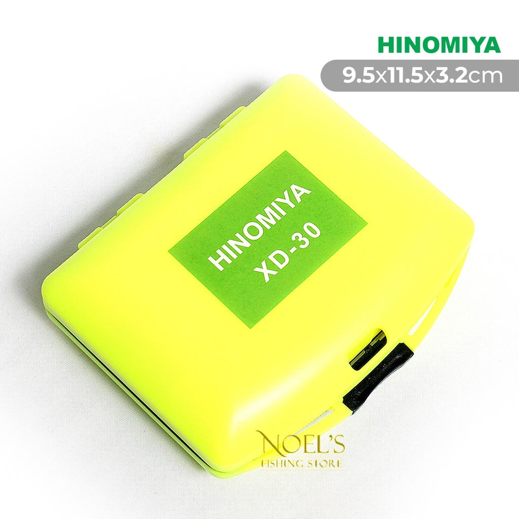 Kotak Kail Hinomiya TACKLE BOX XD-30 | 2 sisi | Pancing