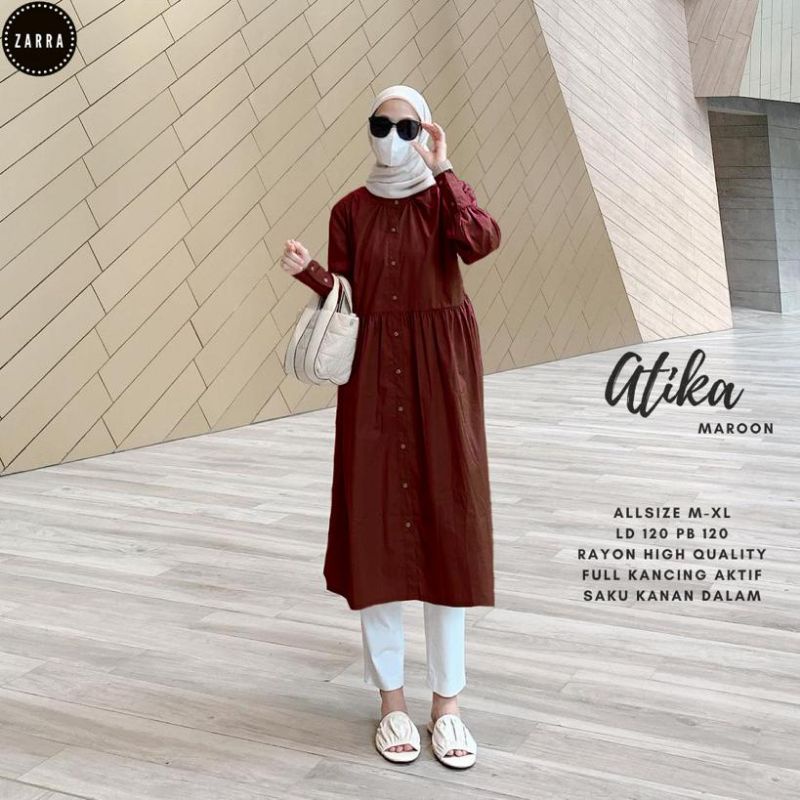 ATIQA TUNIK BAJU WANITA TERBARU BY ZARRA