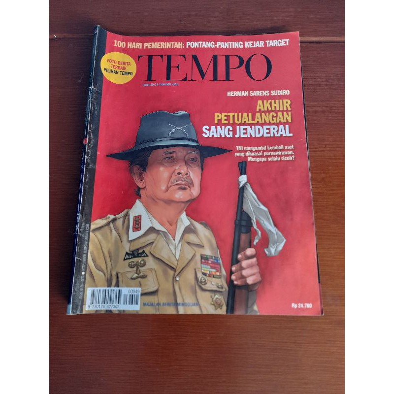 Majalah Mingguan Politik Tempo No.3849 Ed 25-31 JANUARI 2010 ( Bekas Original & Segel)