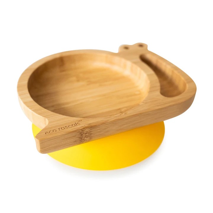 Ecorascals Bamboo Snail plate