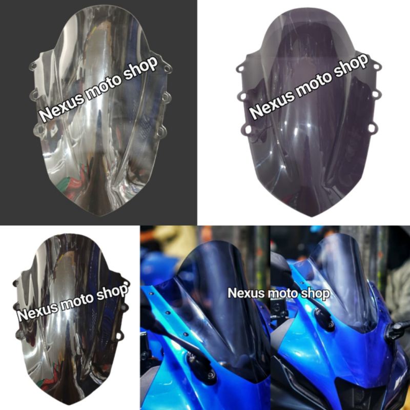 windshield r15 v4 windshield R15M visor depan new r15 visor r15 new v4