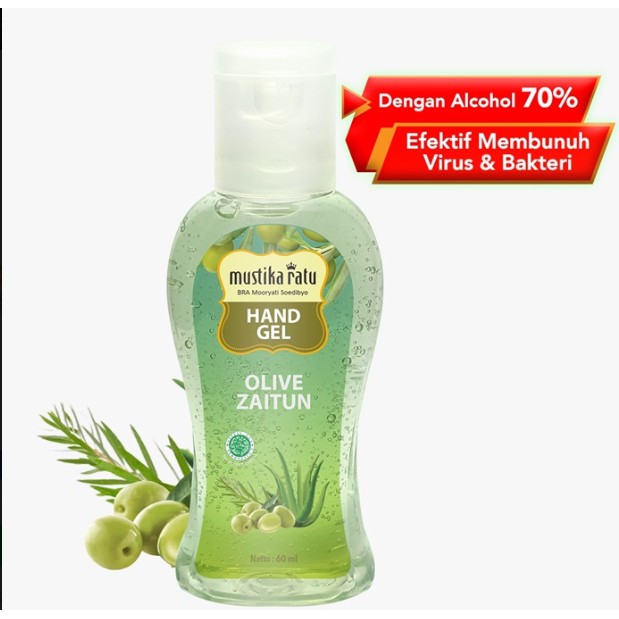 Mustika Ratu - Zaitun Hand Gel Sanitizer 60 ml