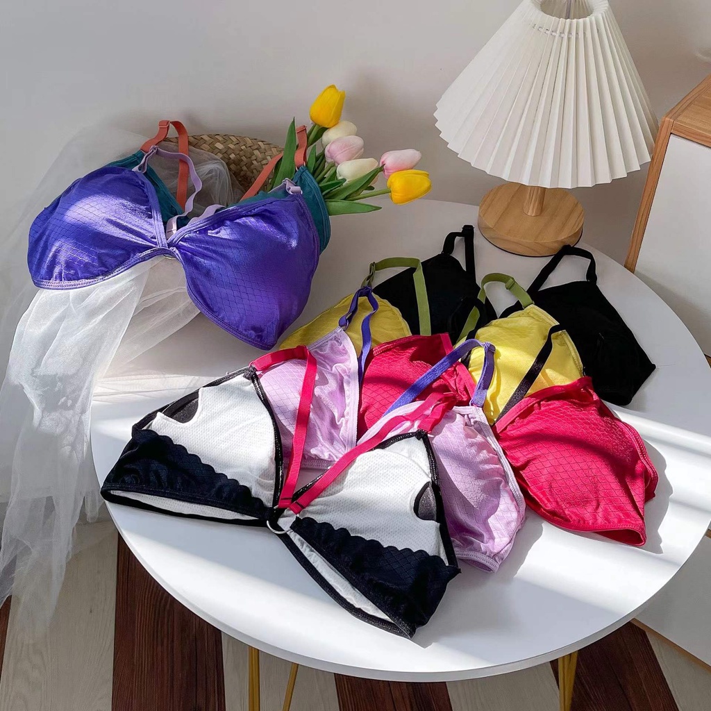 Bra Sexy With Cup Fashion Bikini Korea Import - Bra Sexy Tanpa Kawat Bahan Halus