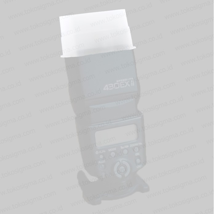 FLASH DIFFUSER FOR SPEEDLIGHT CANON EX-430ii