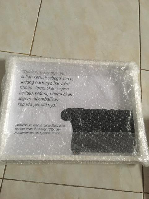 Pajangan Lukisan Hiasan Dinding Hadist Shahih Black White