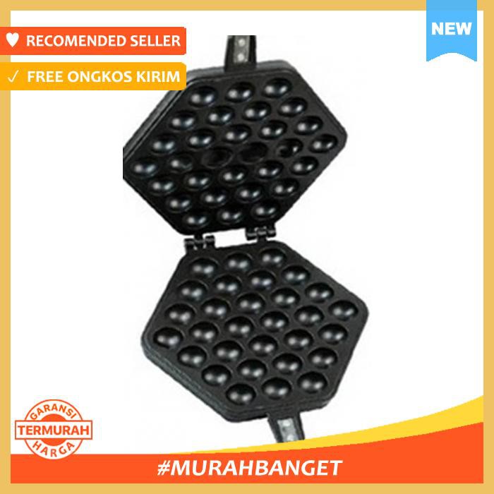 Loyang & Cetakan Kue - Cetakan Egg Waffle/ Egg Waffle Pan/ Egg Waffle Maker - Dapur