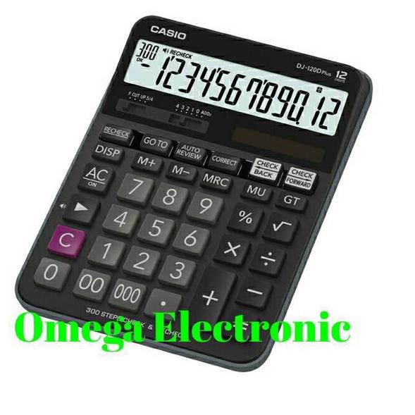 

Update - Casio Calculator DJ-120D Plus Check & Correct Review DeskKalkulator DJ 120D PLUS