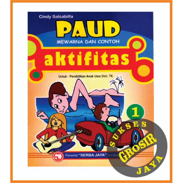 Buku Anak Paud Mewarna dan Contoh Aktifitas