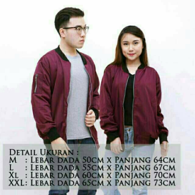 JAKET BOMBER COUPLE