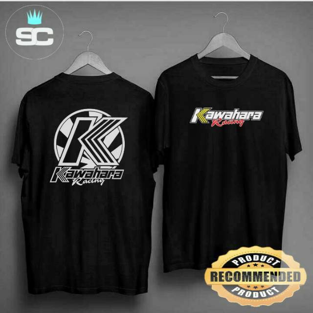 KAOS T-SHIRT DISTRO KAWAHARA RACING SIMPEL KEREN TERLARIS