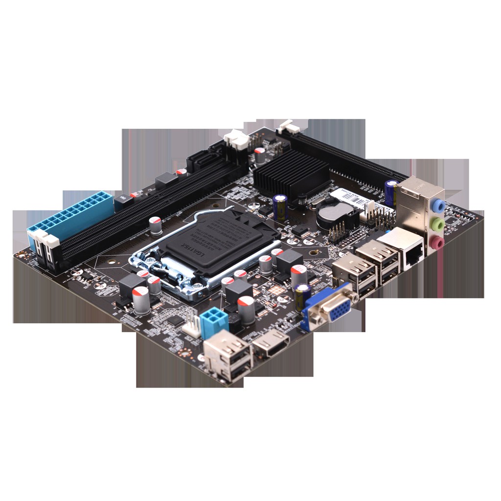 Motherboard Afox IH61-MA5 LGA 1155 Intel H61 ddr3 Vga-hdmi-usb-rj45-audio 3.5mm - Mainboard