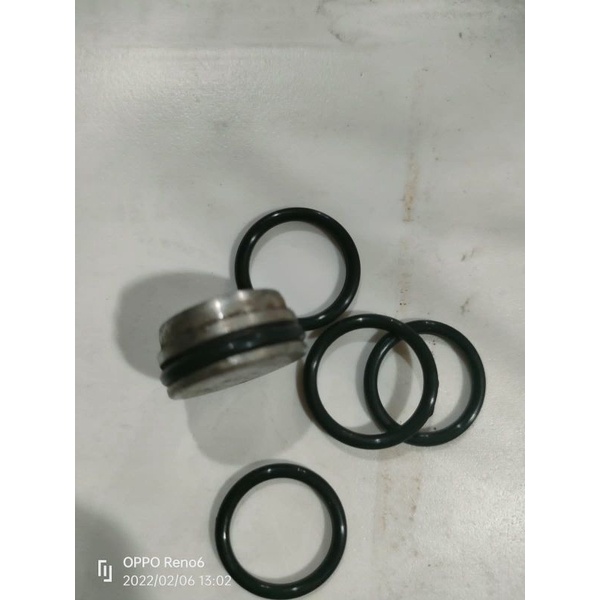 ORING SEAL TUTUP SHOCK DEPAN VARIO MIO  BAHAN SILICON