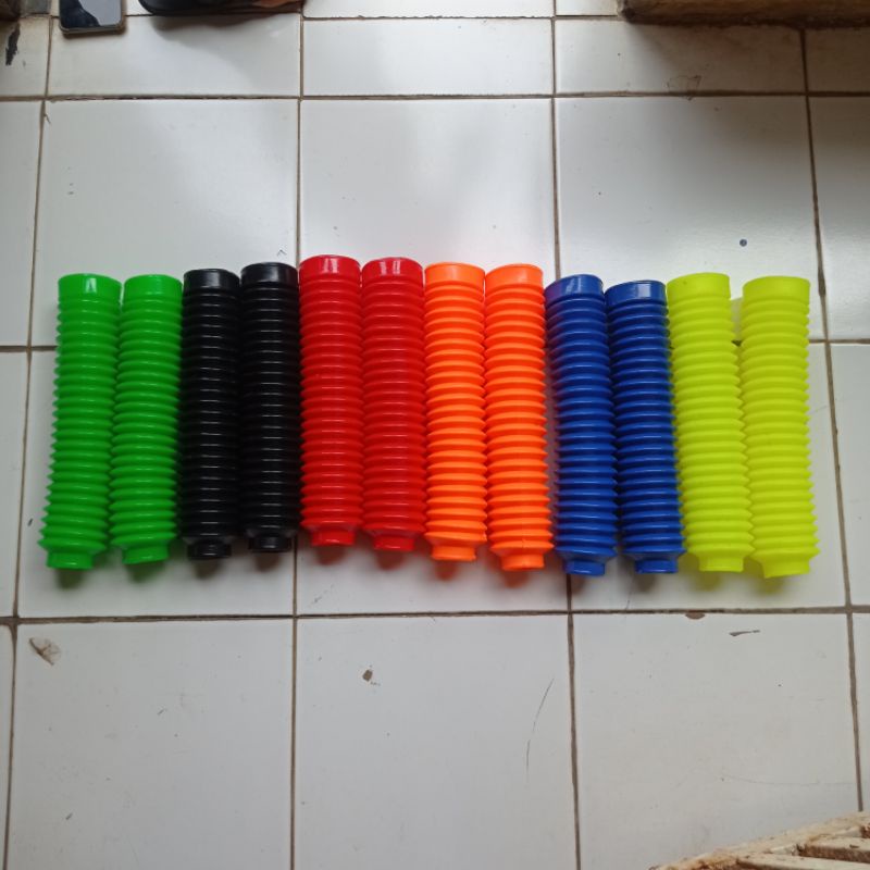 Karet Shock Depan WR 155 KLX BF DTRACKER Karet Shock Trail Panjang Cover Shock USD WR 155