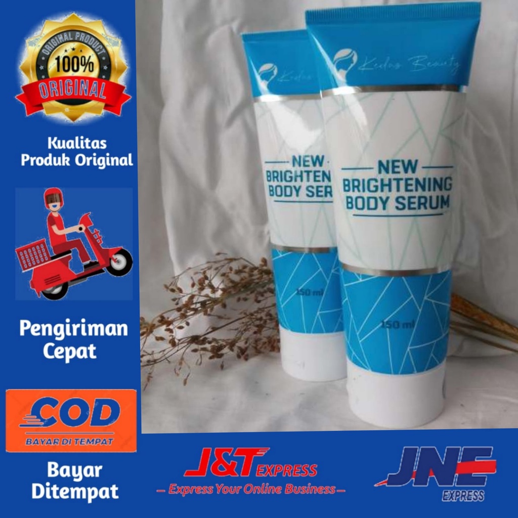 [BISA COD] Kedas Beauty Body Serum Dan Scrub