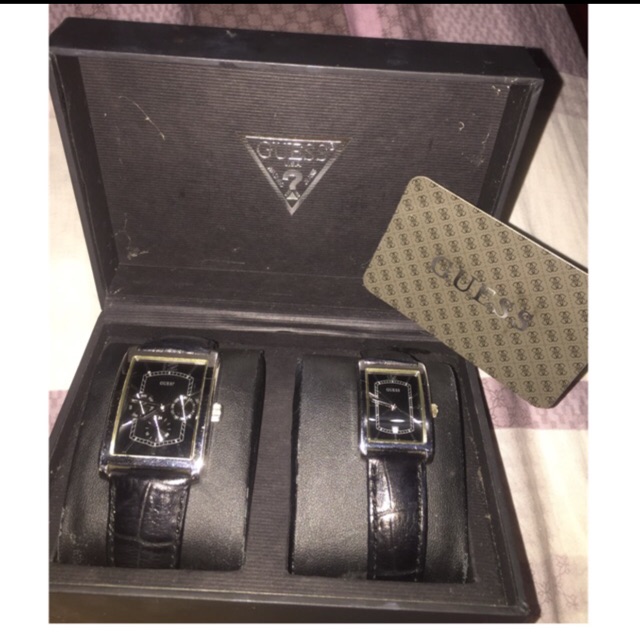 Jam tangan guess couple authentic