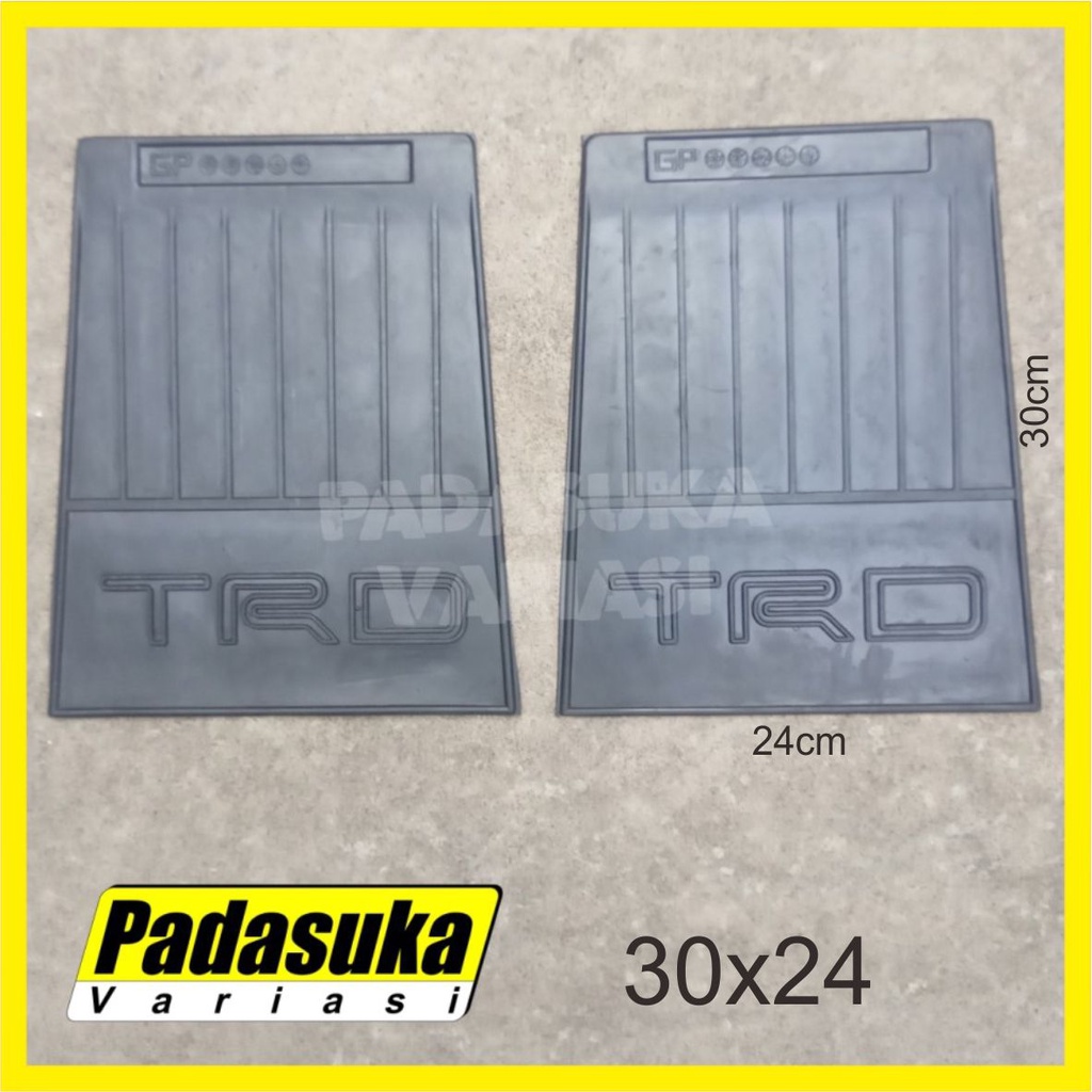 Karpet Lumpur TRD Karpet Lumpur Sedan Universal Mud Guard Sedan Universal 2 PCS