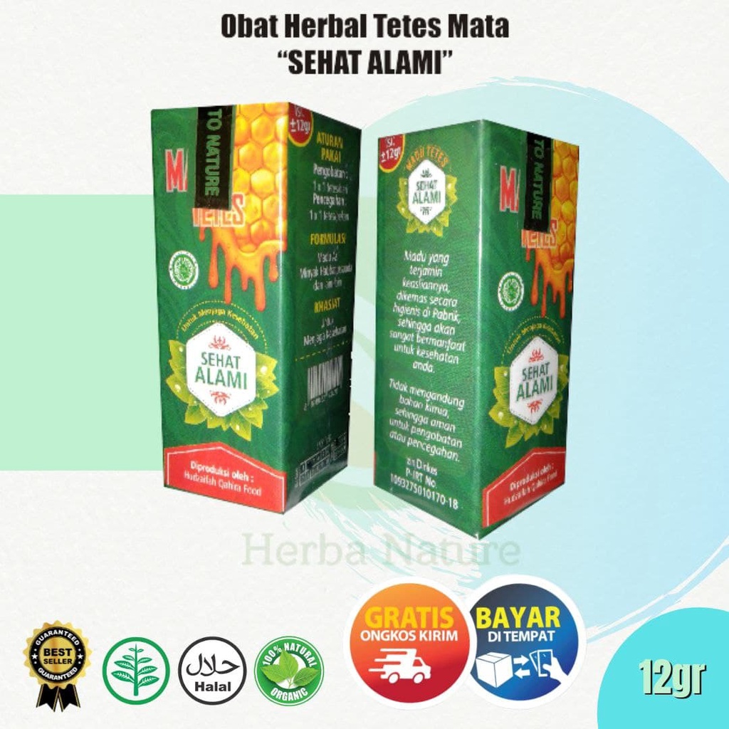 Madu Tetes Nature Obat Mata Minus Rabun Jauh Obat Mata Katarak Paling Ampuh Alami CV Back To Nature