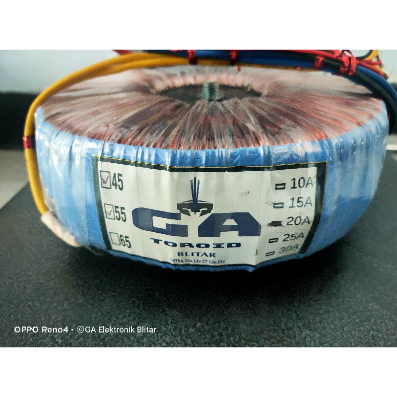 trafo donat 20a ct 55-65