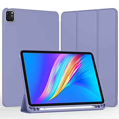 smart case ipad pro 11 2021 2020 2018 silikon with slot holder pencil
