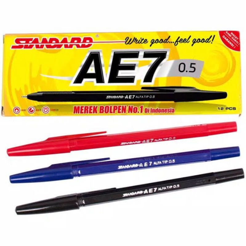 

Pulpen AE7 Standard/Pulpen Murah Kwalitas Tinggi Harga Eceran