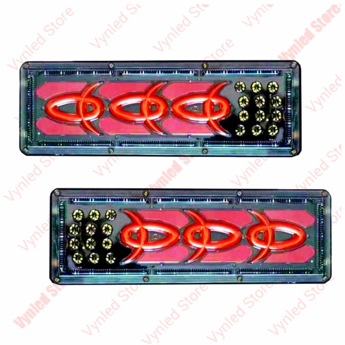 Led stoplamp truk dyna lampu belakang truck 24 volt