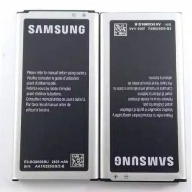 BATERAI BATTERY BATRE SAMSUNG GALAXY S5 / i9600 ORIGINAL 99,9%