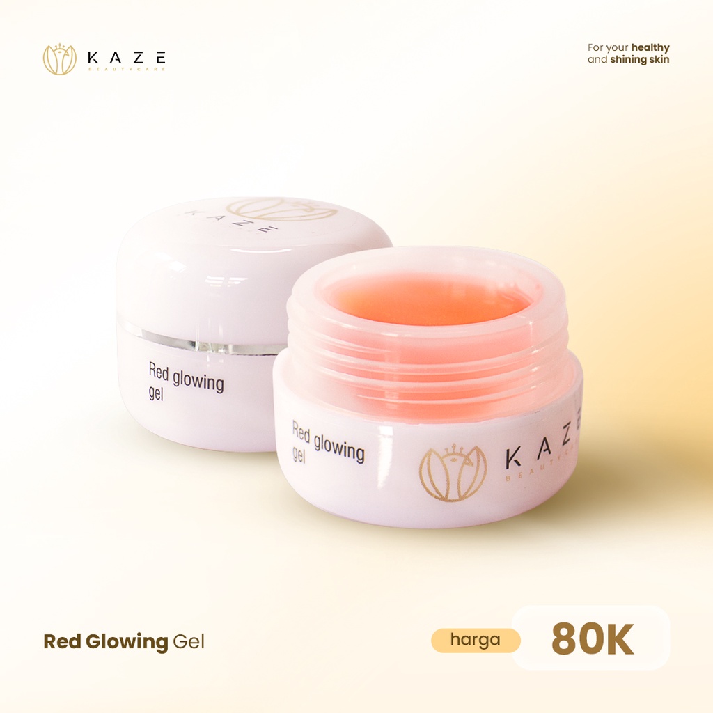 Red Glowing Gel | KAZE BEAUTY CARE
