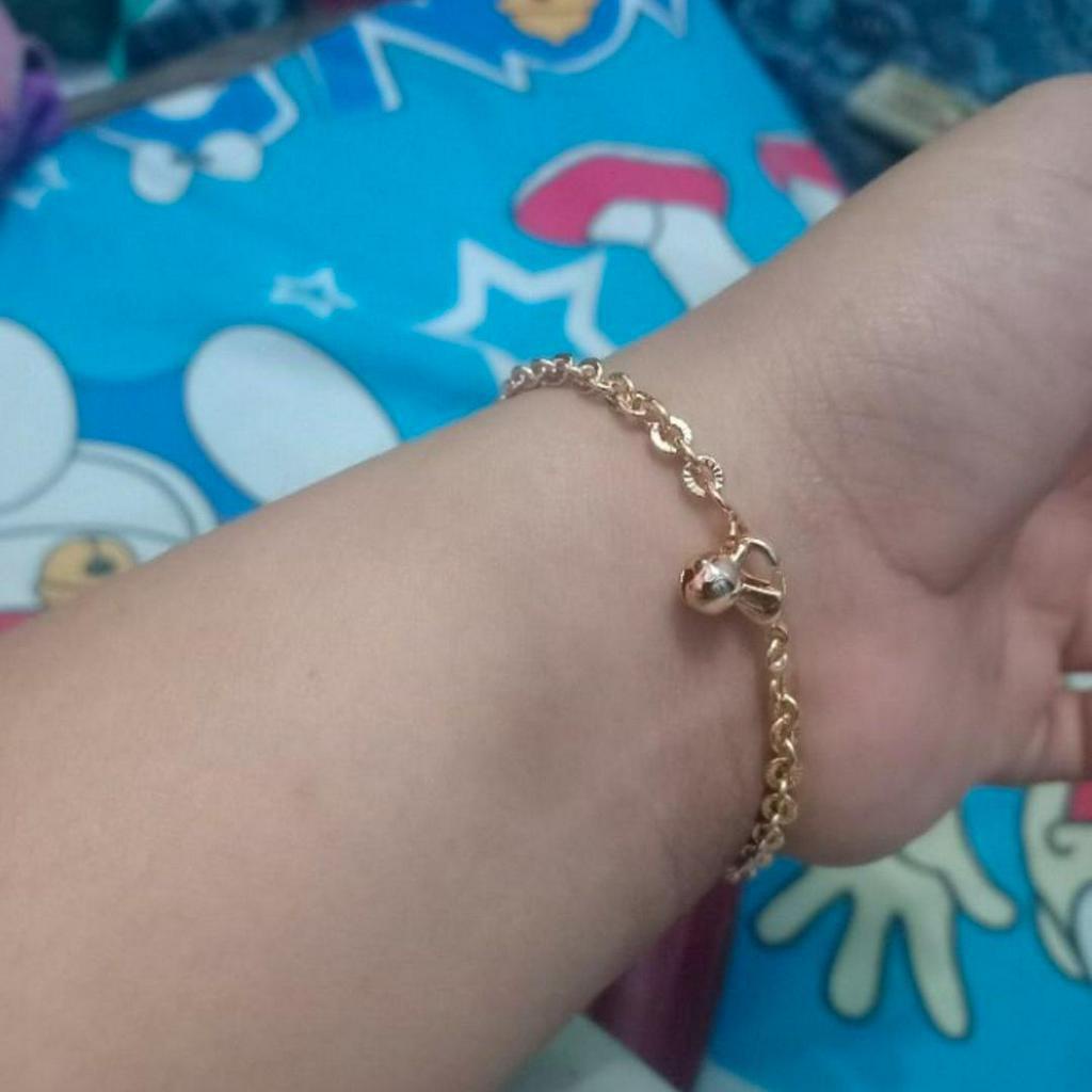 Xuping Gelang Nuri Gold Perhiasan Wanita Simple