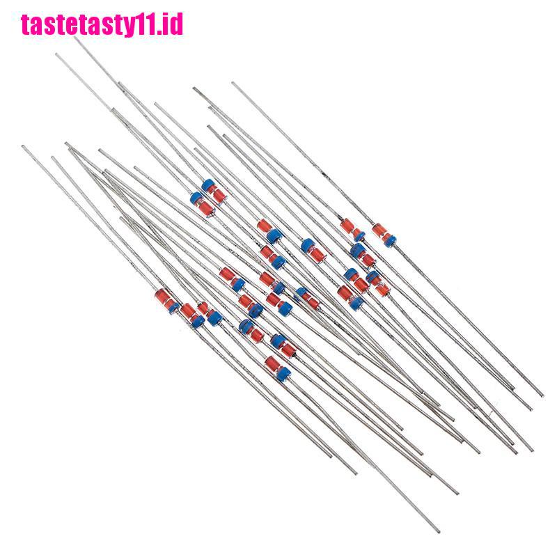 20 Pcs 1N34A DO-35 Detektor Dioda germanium AM / FM radio Kristal